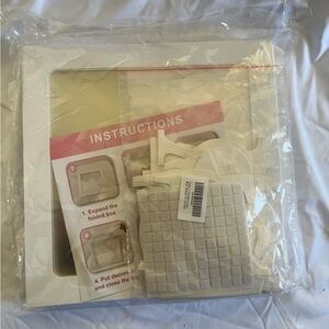 White Transparent Balloon Boxes, Clear Baby Boxes. New